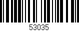 Código de barras (EAN, GTIN, SKU, ISBN): '53035'