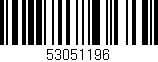 Código de barras (EAN, GTIN, SKU, ISBN): '53051196'