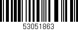 Código de barras (EAN, GTIN, SKU, ISBN): '53051863'