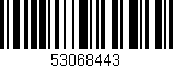 Código de barras (EAN, GTIN, SKU, ISBN): '53068443'