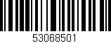 Código de barras (EAN, GTIN, SKU, ISBN): '53068501'