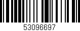 Código de barras (EAN, GTIN, SKU, ISBN): '53096697'