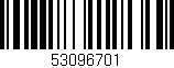 Código de barras (EAN, GTIN, SKU, ISBN): '53096701'