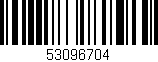 Código de barras (EAN, GTIN, SKU, ISBN): '53096704'