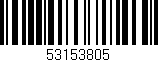 Código de barras (EAN, GTIN, SKU, ISBN): '53153805'