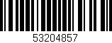 Código de barras (EAN, GTIN, SKU, ISBN): '53204857'