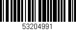 Código de barras (EAN, GTIN, SKU, ISBN): '53204991'