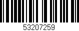 Código de barras (EAN, GTIN, SKU, ISBN): '53207259'