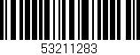 Código de barras (EAN, GTIN, SKU, ISBN): '53211283'