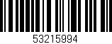 Código de barras (EAN, GTIN, SKU, ISBN): '53215994'