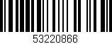 Código de barras (EAN, GTIN, SKU, ISBN): '53220866'