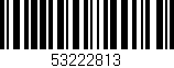 Código de barras (EAN, GTIN, SKU, ISBN): '53222813'