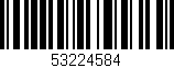 Código de barras (EAN, GTIN, SKU, ISBN): '53224584'
