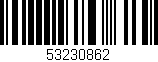 Código de barras (EAN, GTIN, SKU, ISBN): '53230862'