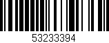 Código de barras (EAN, GTIN, SKU, ISBN): '53233394'