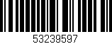 Código de barras (EAN, GTIN, SKU, ISBN): '53239597'