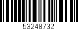 Código de barras (EAN, GTIN, SKU, ISBN): '53248732'