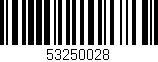 Código de barras (EAN, GTIN, SKU, ISBN): '53250028'