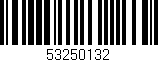 Código de barras (EAN, GTIN, SKU, ISBN): '53250132'