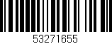 Código de barras (EAN, GTIN, SKU, ISBN): '53271655'