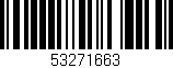 Código de barras (EAN, GTIN, SKU, ISBN): '53271663'