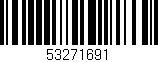 Código de barras (EAN, GTIN, SKU, ISBN): '53271691'