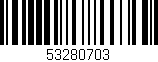 Código de barras (EAN, GTIN, SKU, ISBN): '53280703'