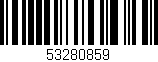 Código de barras (EAN, GTIN, SKU, ISBN): '53280859'