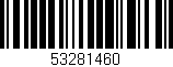 Código de barras (EAN, GTIN, SKU, ISBN): '53281460'