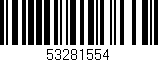 Código de barras (EAN, GTIN, SKU, ISBN): '53281554'