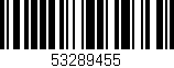 Código de barras (EAN, GTIN, SKU, ISBN): '53289455'