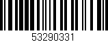 Código de barras (EAN, GTIN, SKU, ISBN): '53290331'