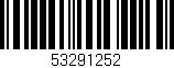Código de barras (EAN, GTIN, SKU, ISBN): '53291252'