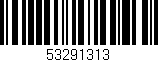 Código de barras (EAN, GTIN, SKU, ISBN): '53291313'