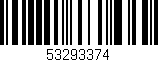 Código de barras (EAN, GTIN, SKU, ISBN): '53293374'