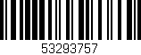 Código de barras (EAN, GTIN, SKU, ISBN): '53293757'