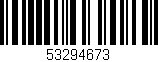 Código de barras (EAN, GTIN, SKU, ISBN): '53294673'