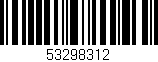 Código de barras (EAN, GTIN, SKU, ISBN): '53298312'