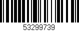 Código de barras (EAN, GTIN, SKU, ISBN): '53299739'