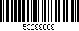 Código de barras (EAN, GTIN, SKU, ISBN): '53299809'