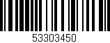 Código de barras (EAN, GTIN, SKU, ISBN): '53303450'