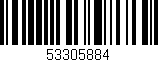 Código de barras (EAN, GTIN, SKU, ISBN): '53305884'