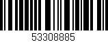 Código de barras (EAN, GTIN, SKU, ISBN): '53308885'