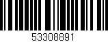Código de barras (EAN, GTIN, SKU, ISBN): '53308891'