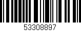 Código de barras (EAN, GTIN, SKU, ISBN): '53308897'