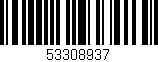 Código de barras (EAN, GTIN, SKU, ISBN): '53308937'
