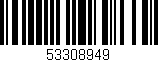 Código de barras (EAN, GTIN, SKU, ISBN): '53308949'