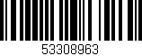 Código de barras (EAN, GTIN, SKU, ISBN): '53308963'