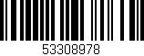 Código de barras (EAN, GTIN, SKU, ISBN): '53308978'