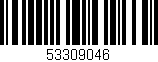 Código de barras (EAN, GTIN, SKU, ISBN): '53309046'